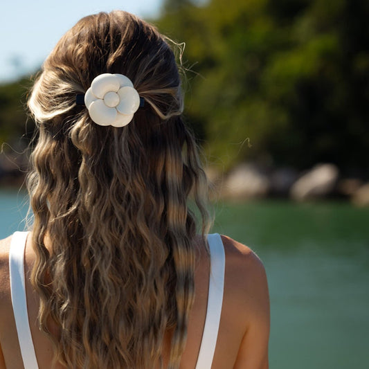 Presilha de Cabelo Flor